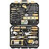 DEKOPRO 228 Piece Socket Wrench Auto Repair Tool Combination Package Mixed Tool Set Hand Tool Kit with Plastic Toolbox Storage Case - Image 2