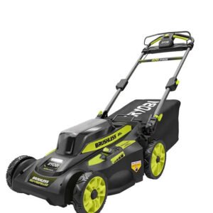 RYOBI 40V Brushless 20 in. Cordless Walk Behind Self-Propelled Lawn Mower with 6.0 Ah Battery & Charger
