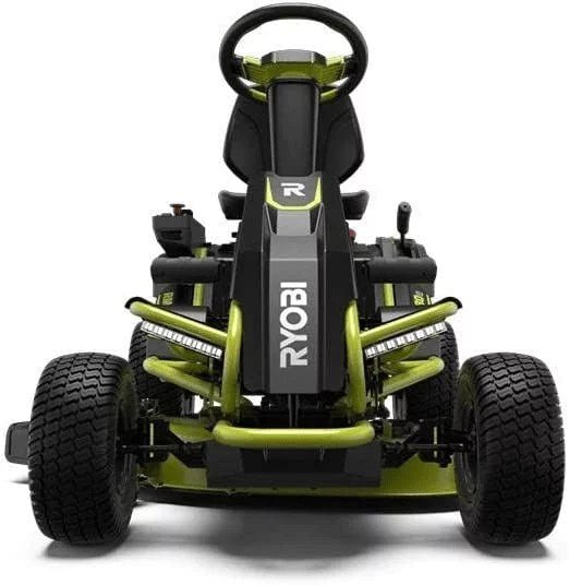 Ryobi 38 inches 100 Ah Battery Electric Rear Engine Riding Lawn Mower RY48111